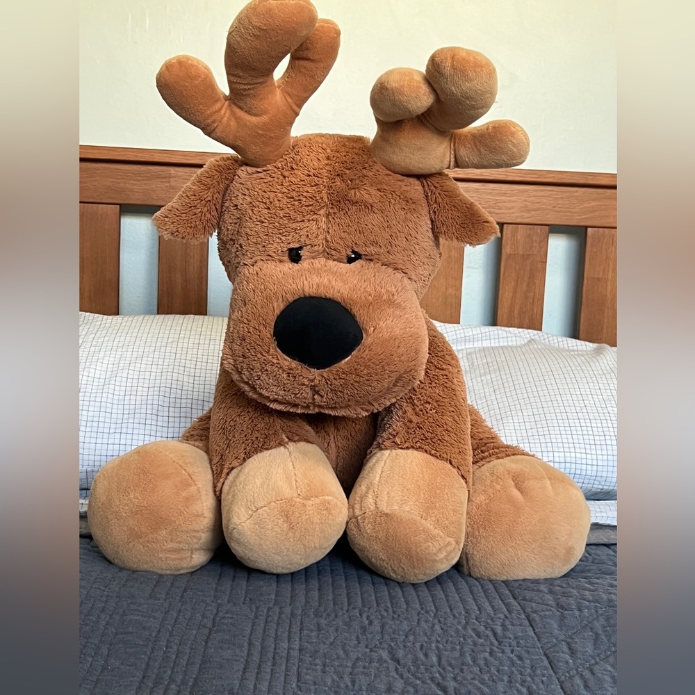 Soft and Floppy Plush Moose